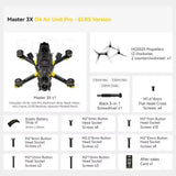 SpeedyBee Master 3X Modular O4 Pro HD Digital VTX FPV Drone for Freestyle Racing and Long Range