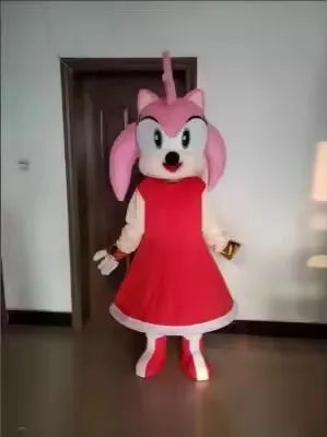 New Blue Sonics Mascot Costume Holiday Hedgehog Fancy Dress Birthday Party Cartoon Anime Dog Adult Performance Outfit  Carnival