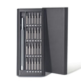Precision Screwdriver Set 25 in 1 Phillips Torx Hexagonal Flat Head Magnetic Screwdriver Head for iPhone PC Watch Camera Glasses