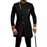 New Casual Men's Suit Slim Two-piece Set Costume Homme Suits for Costume Homme Pour Mariage Terno Masculino Completo