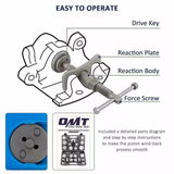 22Pcs Universal Car Disc Brake Caliper Rewind Back Brake Piston Compressor Tool Kit Set For Audi BMW Ford Garage Repair Tools