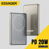 Essager 5000mAh portable power bank 20W fast charging