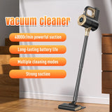 Multifunctional Handheld Vacuum Cleaner, 8Kpa Super Suction Power, 6000Mah Battery USB Charging, Brushless Motor, Adjustable Rod-Type Carpet Cleaner, Household Cleaning Tool