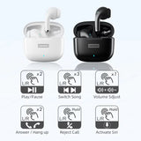 Lenovo LP40 Pro Headphones Wireless Bluetooth 5.4 TWS Hifi Stereo Earphones Gaming Sports Touch Control HD Call with Mic Earbuds