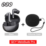 QCY MeloBuds Pro ANC Bluetooth 5.3 Earphones Wireless 46dB Hybrid ANC Hi-Res LDAC Earbuds 6 Mic Headphones 34H In-Ear Detection