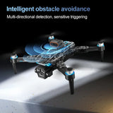New D13 Drone 4K Professional HD Triple Camera 5G WIFI FPV Dron 360° Obstacle Avoidance Brushless Large Screen RC Quadcopter Toy