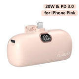 KUULAA 5000mAh portable power bank