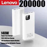 Lenovo 500000mAh portable power bank 140W fast charging