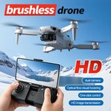 2.4G Optical Flow with VR Glasses Display, Brushless Drone with Dual Lens WiFi, Professional Aerial Camera 2026