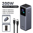 UGREEN 25000mAh portable power bank 200W fast charging
