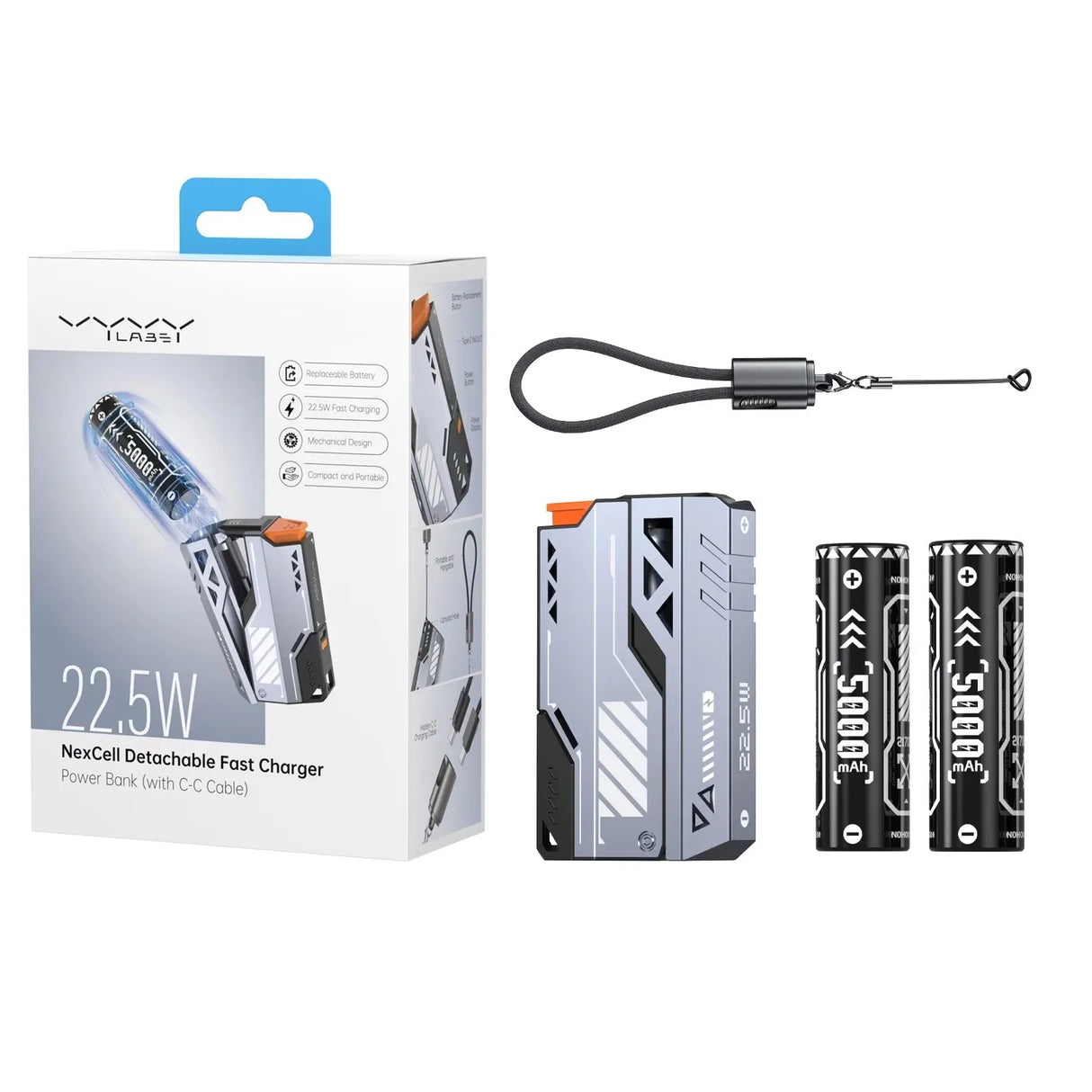 30000mAh portable power bank 5W fast charging
