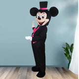 Cosplay Mickey Minnie Mouse Mascot Set Classic Cartoon Characters Advertising Event Party Adult Cosplay Costume Disney