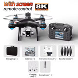 new KY102 With Screen Rc Drone Professional brushless 8K Camera Four-Axis Aerial Photography 5G WIFI RC Quadcopter