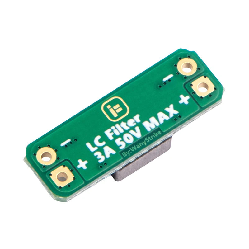 1PCS IFlight LC Filter Module 3A 50V Built-in Reverse Polarity Protection For RC FPV Freestyle Drone Camera AV Transmitter