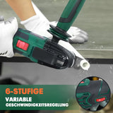 Handheld Oscillating Saw Cordless Oscillating Tool for Makita 18V Battery BL1830 Battery for Scraping,Sanding,Cutting Wood