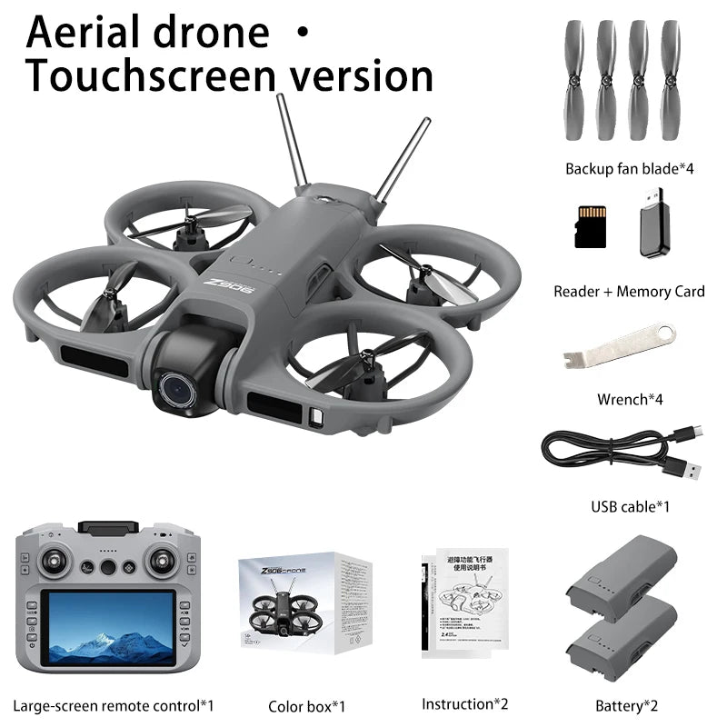 Lenovo Z906 Drone 8K 5G GPS Positioning Brushless Foldable Quadcopter Intelligent Obstacle Avoidance Long Distance RC Aircraft