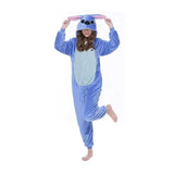 Stitch Pluto Eeyore Tiger Onesies Kigurumi Cosplay Costume  Animal Piglet Tigger Olaf Anime Pajamas Adults Jumpsuits Homewear