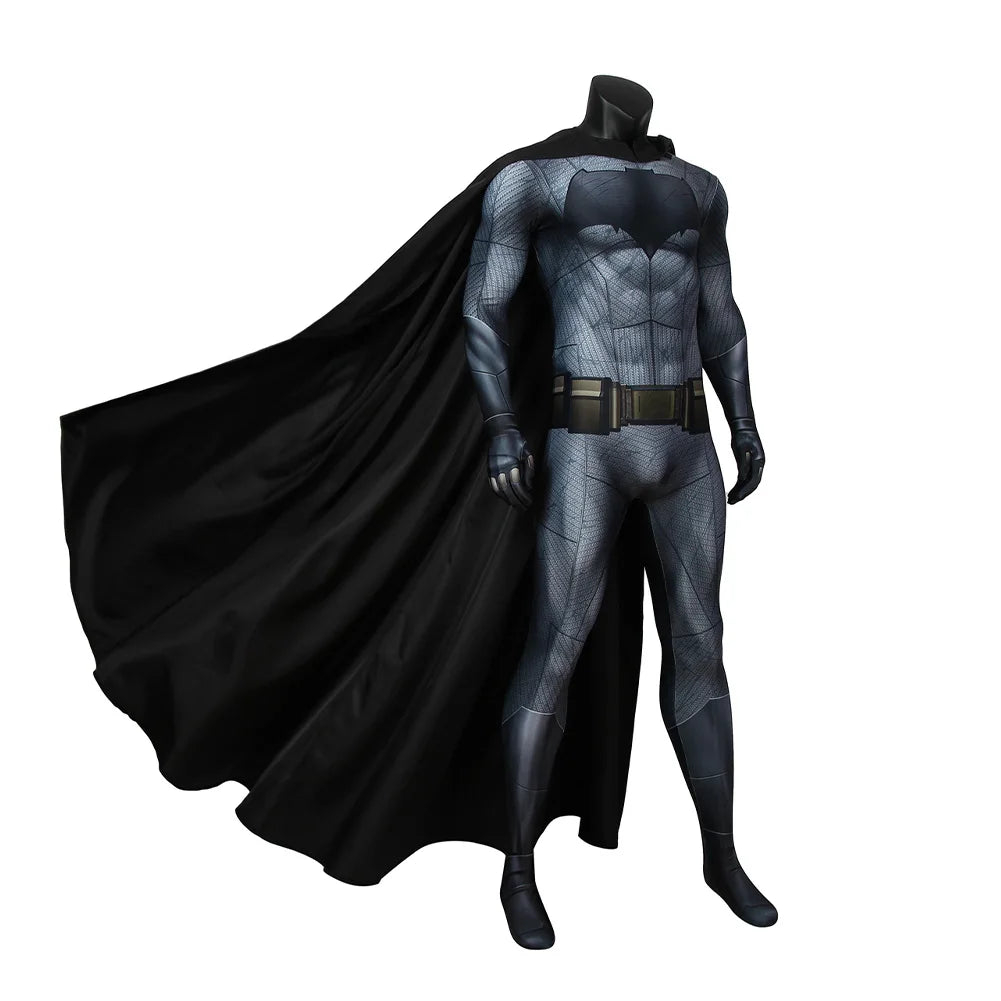 Bruce Cosplay Costume Wayne Halloween Carnival Suit for Adult Men