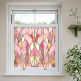 Stained Glass Static Window Privacy Film Sun Blocking Glass Cling Waterproof PVC Home Bathroom Window Covering Film Sticker