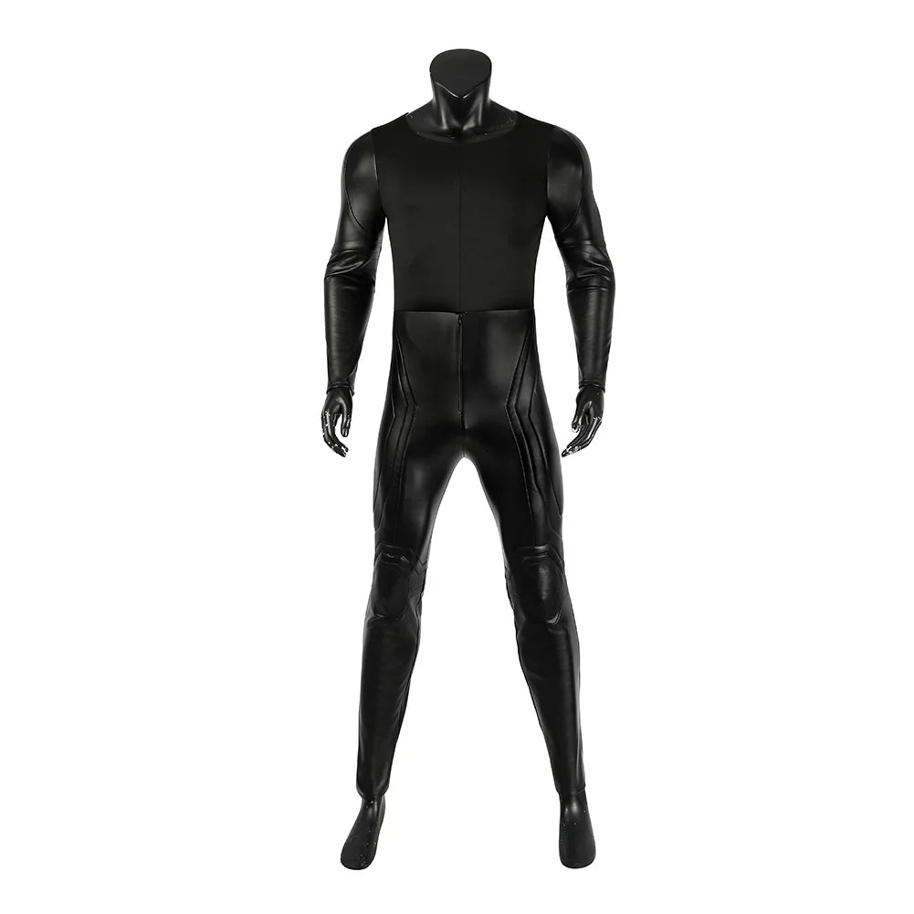 Bruce Cosplay Costume Wayne Men Disguise Full Set Halloween Carnival Suit