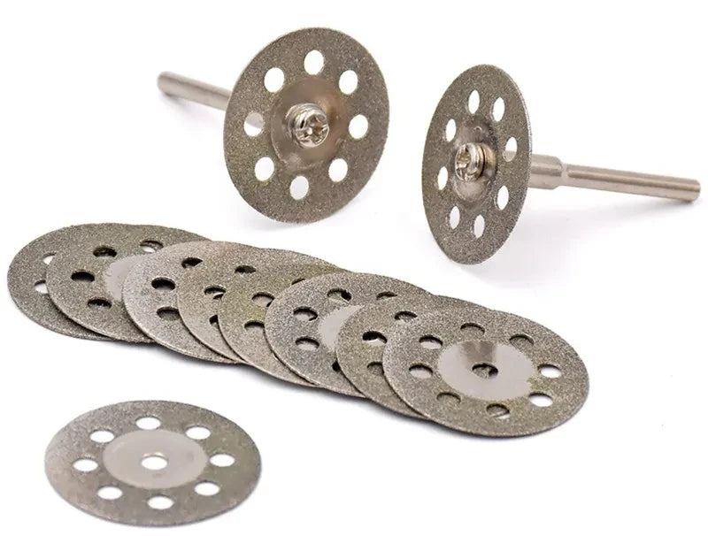 12Pcs/set 22mm Hss Cutting Disc Circular Saw Blade Metal Cut Off Abrasive Tools For Dremel Rotary Tool cutting blade