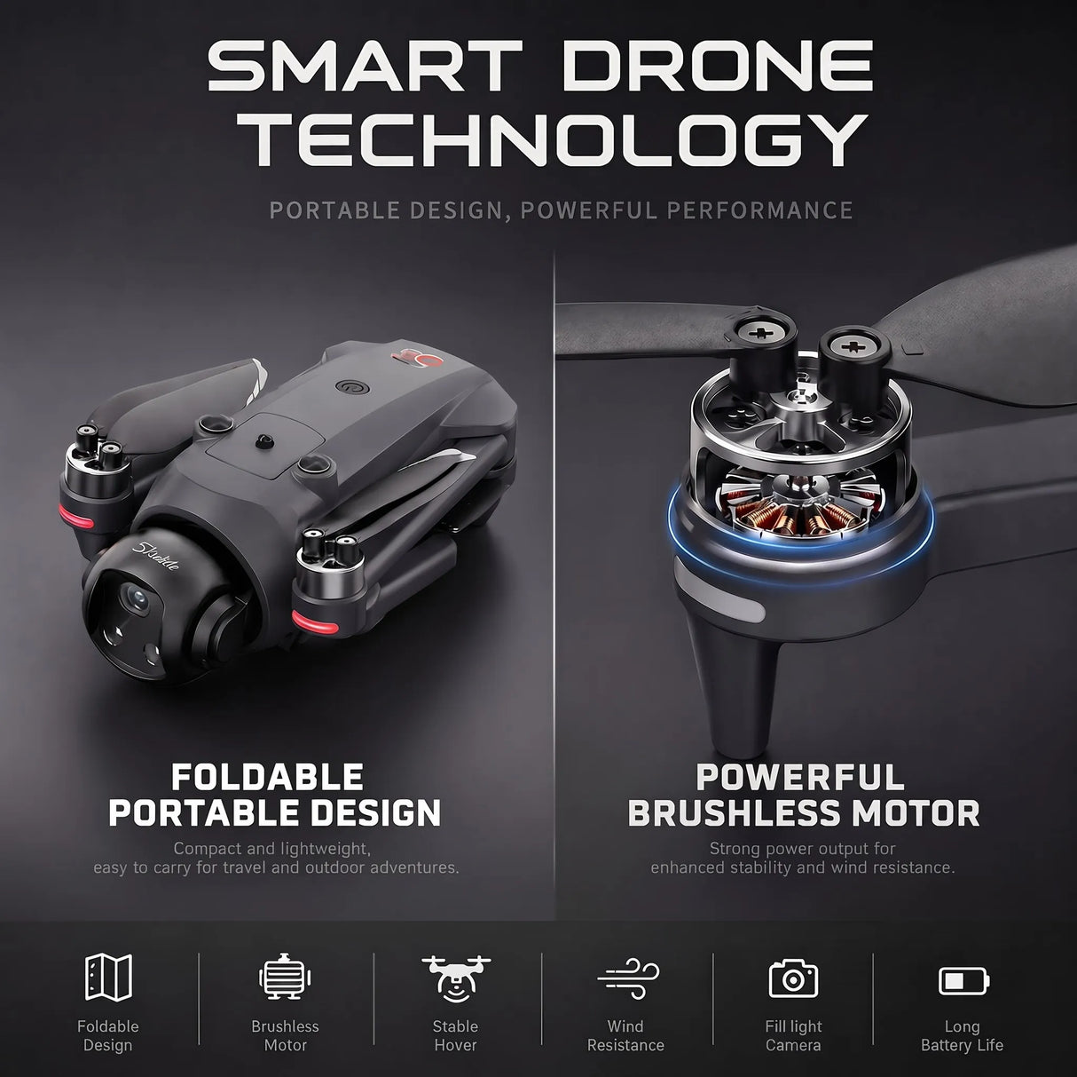 2026 YL059 Professional GPS Drone Can Airdrop Function Lifting Brushless Obstacle Avoidance Camera With Screen Control Drone Toy