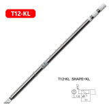 1pc T12 Soldering Iron tips Replacement Various models of Tip Electric Soldering Iron Tip T12- D4  D52 J02 JS02 BC3 CF4 KF KL