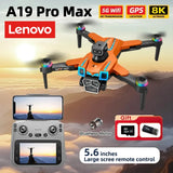 Lenovo A19 Pro Drones 5G WIFI Professinal 8K Camera 360°Angle Optical Flow Localization GPS Brushless Motor RC Quadcopter Dron