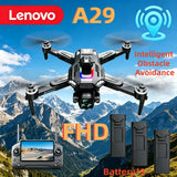 Lenovo New A29 PRO Drone Professional FHD Cameras Screen Remote 5G WIFI Brushless Motor Obstacle Avoidance Foldable Quadcopter