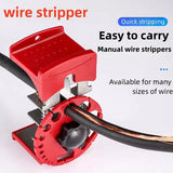 Universal Handheld Quick Stripper Electric Wire Stripper Machine Wire Cable Cutter Stripping Machine Pliers Tool With Blade