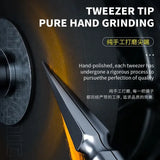 MECHANIC KA-11 Stainless Steel Tweezers for Chip Tin Planting Anti-Corrosion High Hardness Jump Wire Clamping Repair Tools