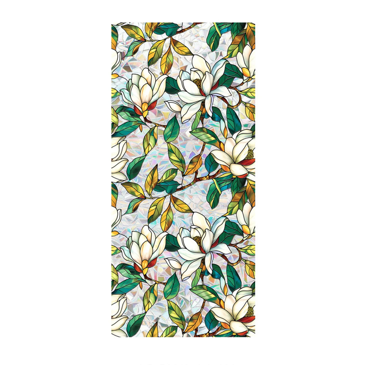 Stained Glass Static Window Privacy Film Sun Blocking Glass Cling Waterproof PVC Home Bathroom Window Covering Film Sticker