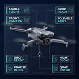 K900 Max Drone 8K Professional HD Dual Camera Dron Brushless Motor 5G WIFI FPV Foldable with Obstacle Avoidance RC Dron Toy Gift