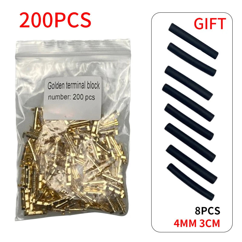 50pcs 100pcs 200pcs Docking Terminal U Type Terminal Tab 0.3 To 1.5mm2