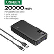 UGREEN 20000mAh portable power bank 20W fast charging