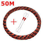 Electrician Threading Device 5/10/15/20/25/30/50M Cable Wire Threader Puller Lead Device Construction Electrician Hand Tools