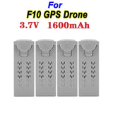 4DRC Original F10 Drone Battery 3.7V 1600mAh For F10 Spare Battery RC Quadcopter F10 Replacement  Accessories Parts