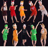 Boy Girls Children Animal Costume Cosplay Performance Props Clothing Grasshopper Mantis Bear Kangaroo Panda Squirrel Elephant