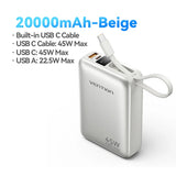 Xiaomi 20000mAh portable power bank 45W fast charging