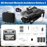 Lenovo V198MAX GPS Drone 8K Professional Camera Aerial FPV Brush Laser Obstacle with Large Screen Remote Control Drone
