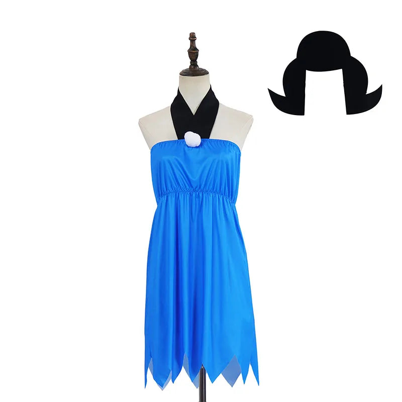 Womens Wilma Flintstone Adult Costume Men's The Flintstone's Barney Rubble Costume Party Supplie Caveman Costume
