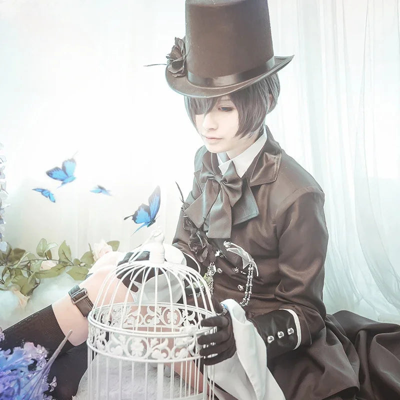 Cosplay Anime Black Butler Cosplay Ciel Phantomhive Cosplay Cotume Kuroshitsuji Costume Halloween Women Fancy Party Outfit 2025