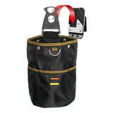 Oxford Cloth Tool Storage Bag With Buckle Rotatable Quick-hanging Waist Tool Bag For Nail Screw Electrician Woodworking Organize