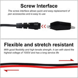 16PCS Multimeter Test Leads Kit Replacement Test Wire Set + Alligator Clips Banana Plugs Test Probes Banana Plugs for Multimeter