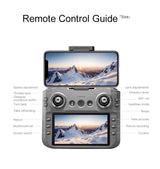 Lenovo  A14Pro max GPS Brushless 8K three Camera Optical Flow Obstacle Avoidance Foldable Quadcopter RC Distance Drone Toys