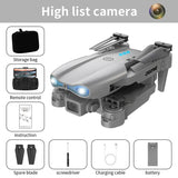 E99&K3 Pro Drone with 4K Dual Camera Optical Flow Aerial Photography Four Axis RC Aircraft fpv Fixed Height DronToy Foldable Toy
