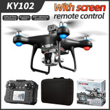 new KY102 With Screen Rc Drone Professional brushless 8K Camera Four-Axis Aerial Photography 5G WIFI RC Quadcopter