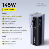 Baseus 20800mAh portable power bank 145W fast charging