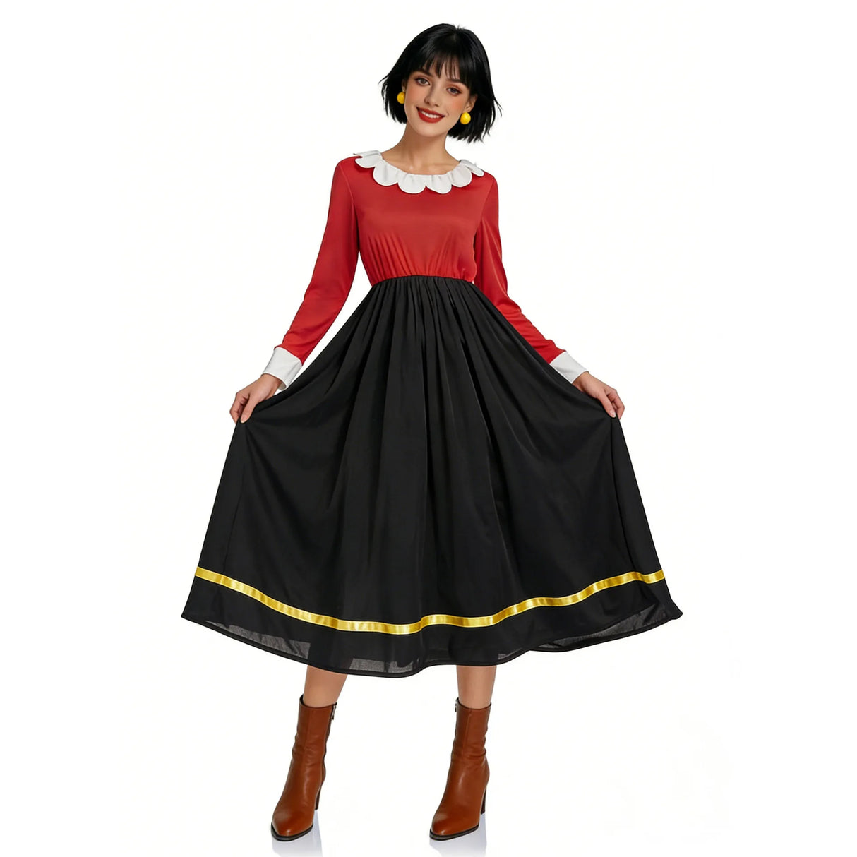 Carnival Halloween couple costume cosplay Popeye role-playing sailor costume couple stage performance costume