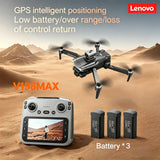 Lenovo V198MAX Foldable Quadcopter 8K HD Dual Camera 50X Zoom 90° Remote Control Angle Intelligent Obstacle Avoidance Brushless